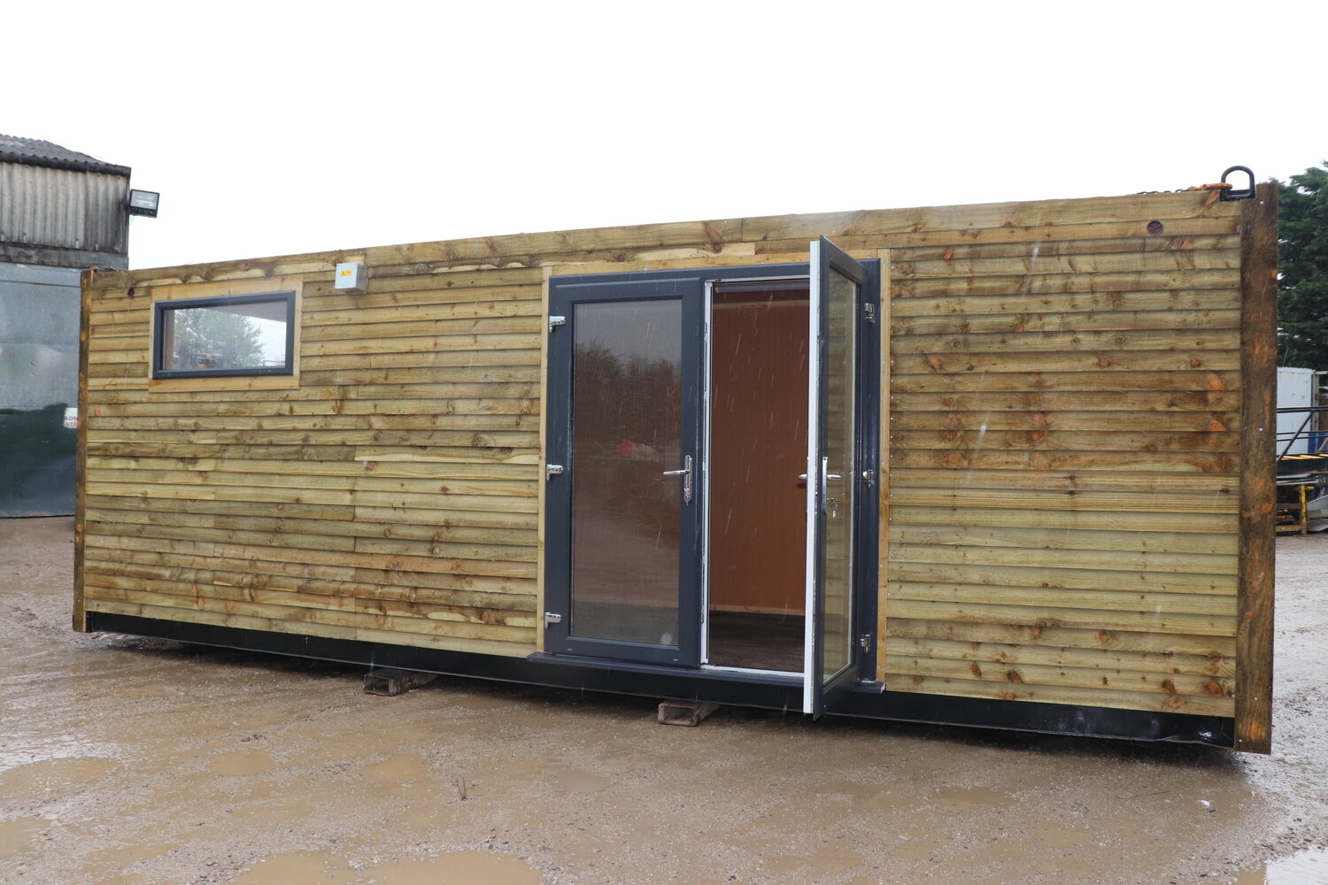 30x8ft Bespoke Cladded Office Cabin