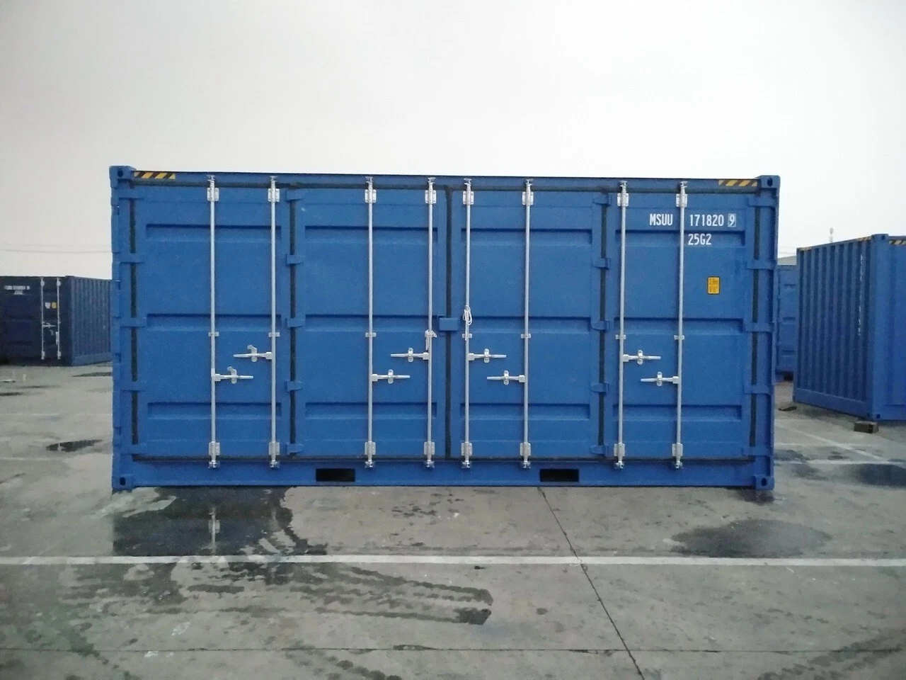 New 20x8 Storage Container With Bi-folding Side Door | Armstrong