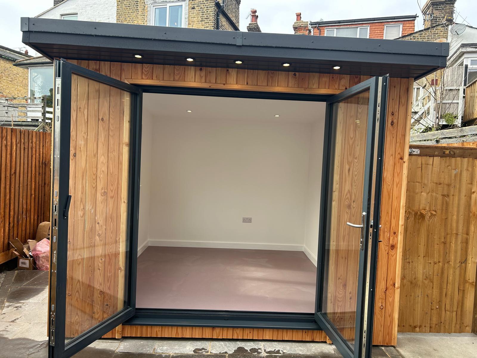 12' x 9' Bespoke Container Conversion Home Office