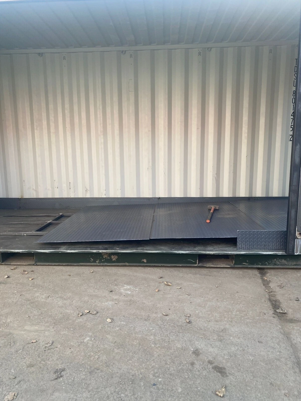 20ft x 8ft High Cube Chemical Storage Container (1 Trip)