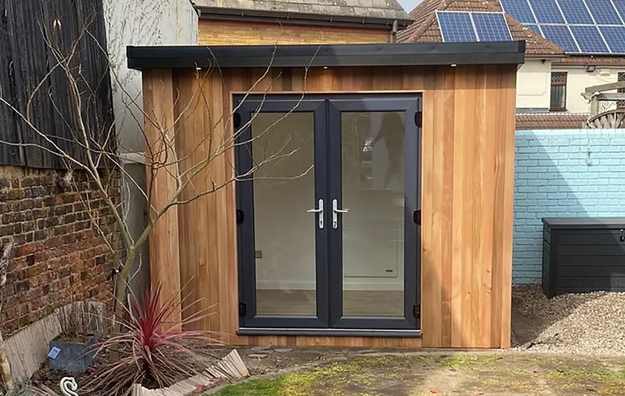 12' x 9' Bespoke Container Conversion Home Office