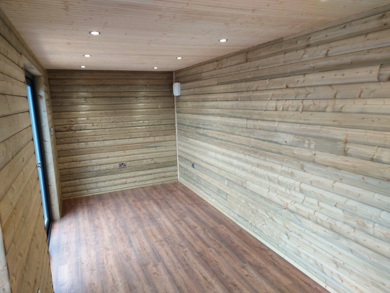 20ft x 8ft Timber Cladded Garden Room