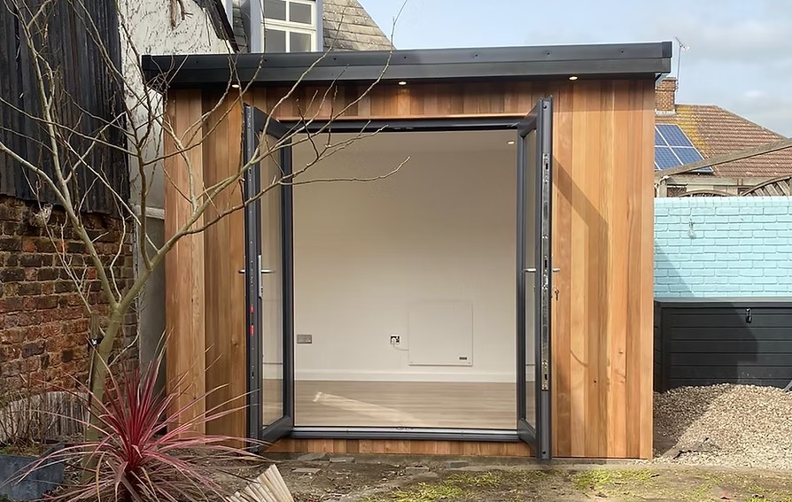 12' x 9' Bespoke Container Conversion Home Office