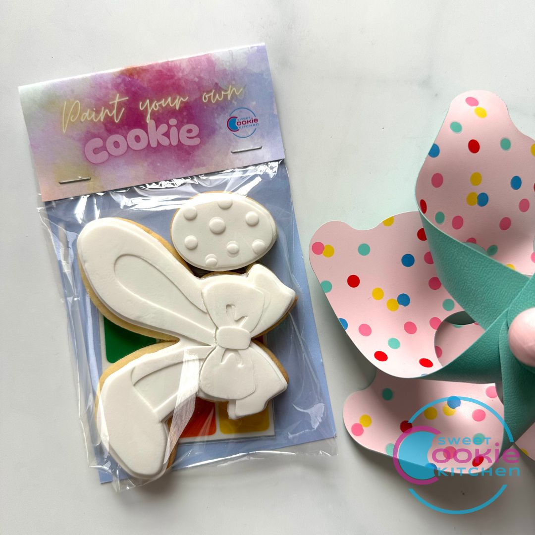 Paint Your Own Cookie: Bunny Ears