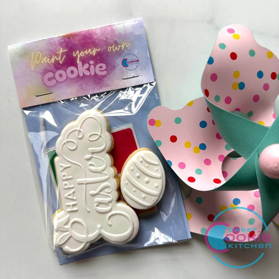 Paint Your Own Cookie: Happy Easter