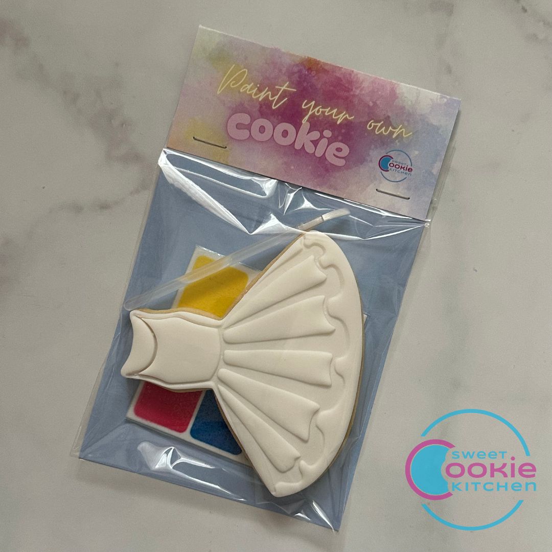 Paint Your Own Cookie: Dress