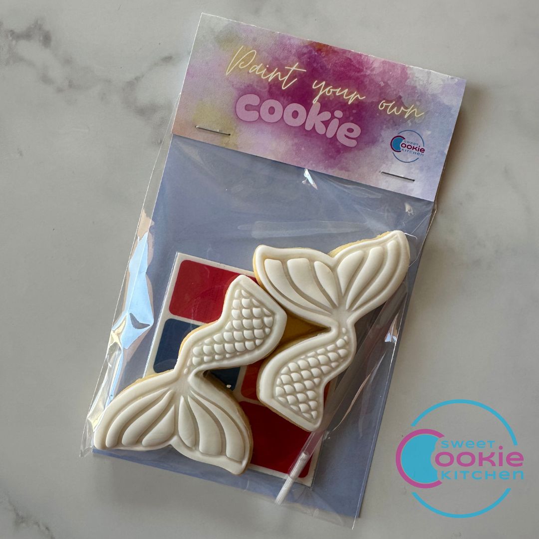 Paint Your Own Cookie: Mermaid