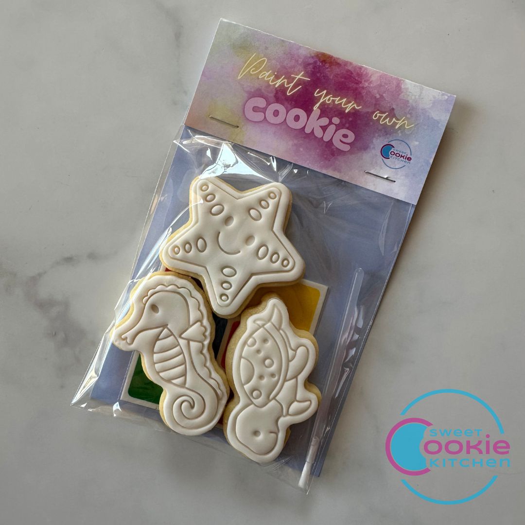 Paint Your Own Cookie: Sea Animals B