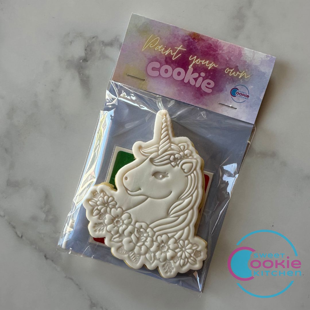 Paint Your Own Cookie: Unicorn
