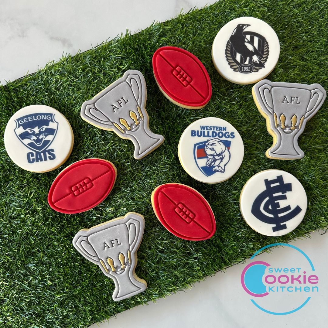 Mixed Footy Cookies