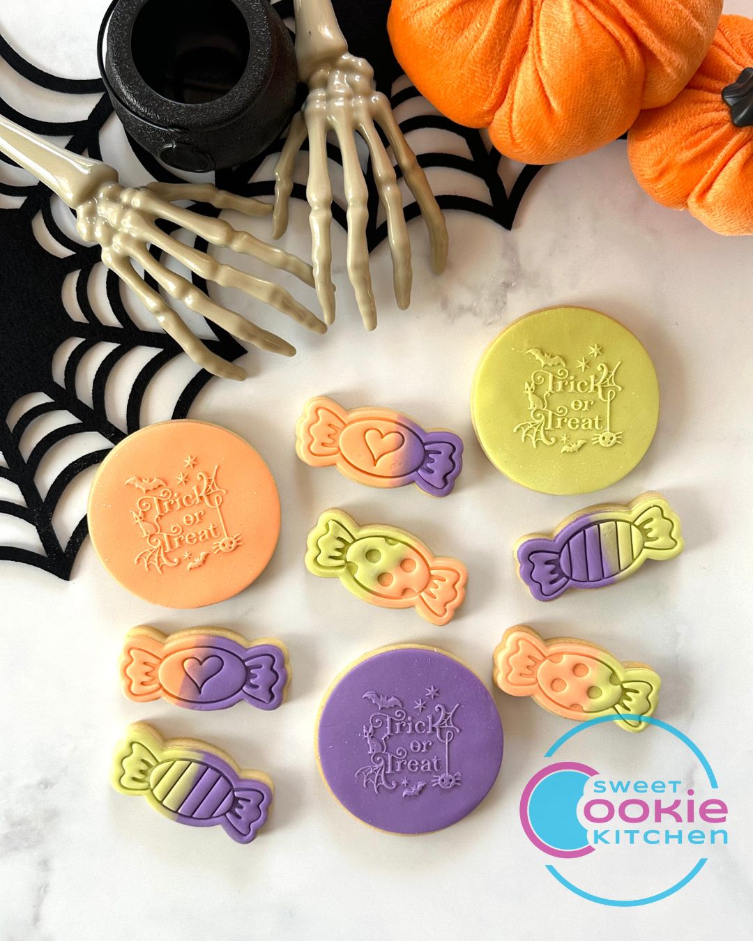 Trick or Treat Halloween Cookies