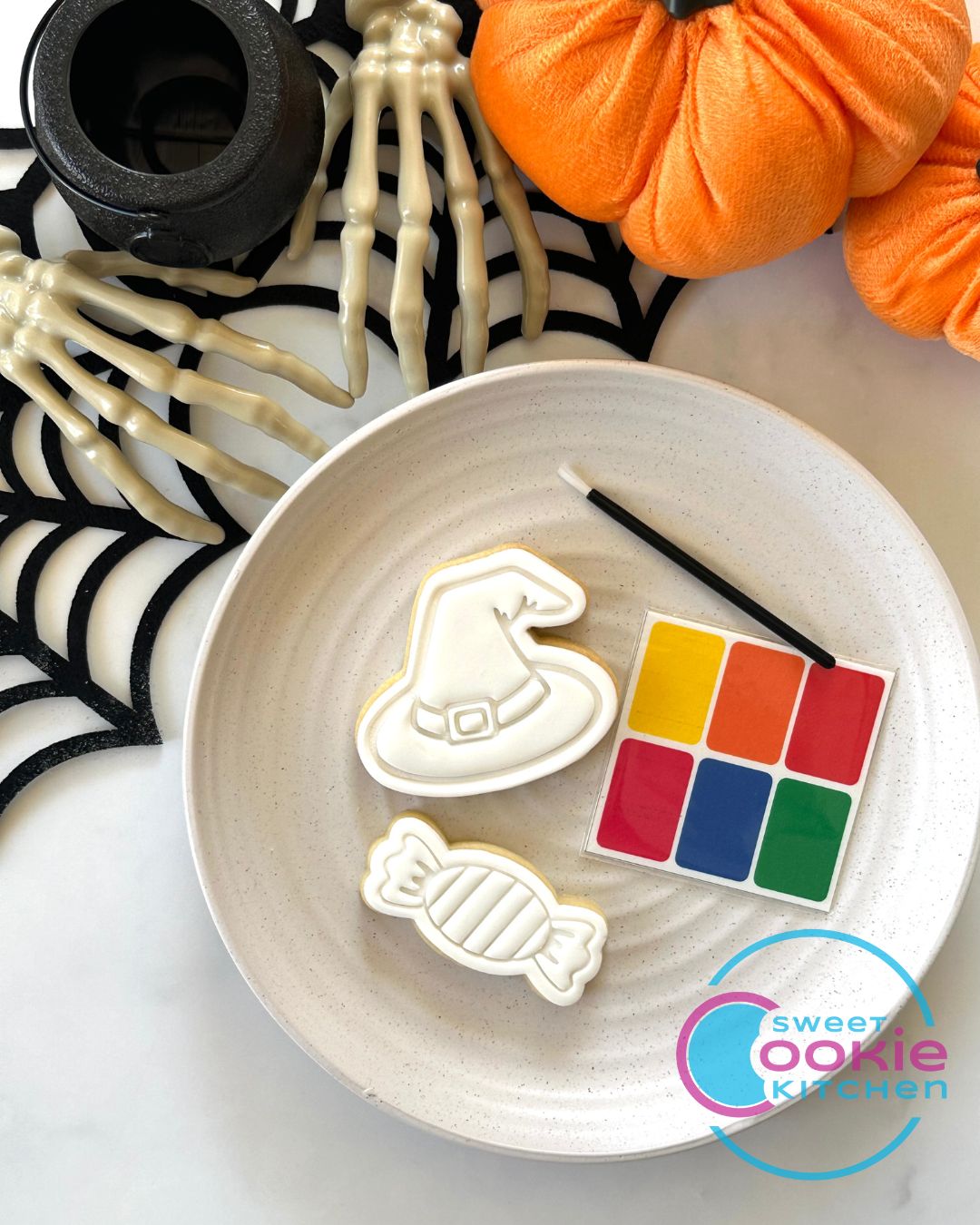 Halloween Paint Your Own Cookie: Witch Hat
