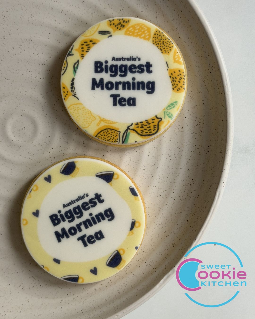 Round Biggest Morning Tea Cookies: Australia's Biggest Morning Tea logo