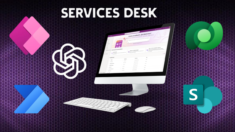 Services Desk con Chat de Open AI Intregado