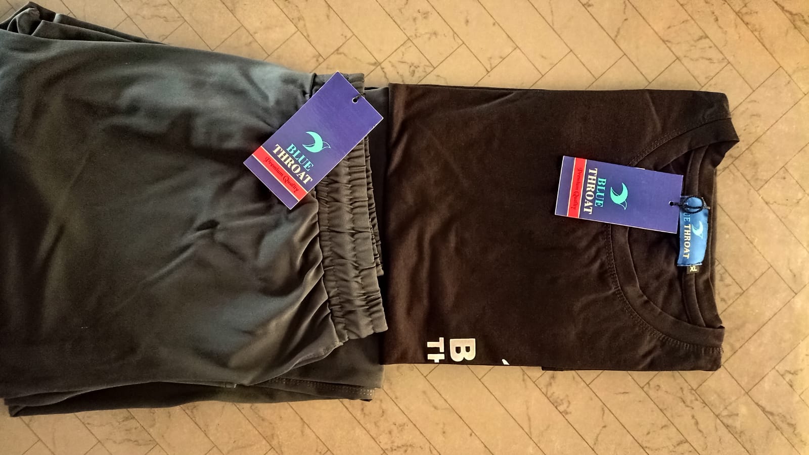 Black T-shirt and Grey Lower combo