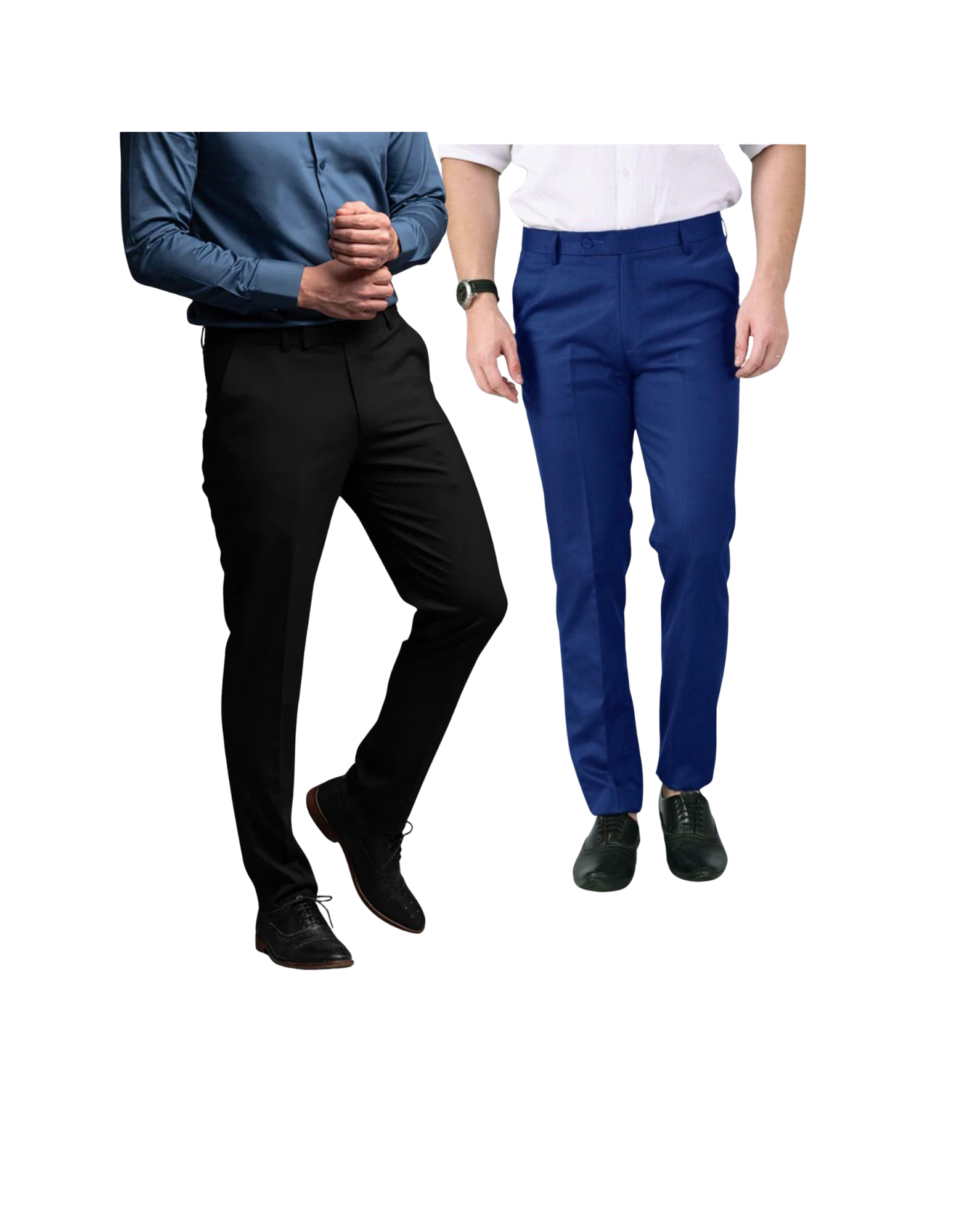 Bluethroat Branded Men's Formal Pants Combo
