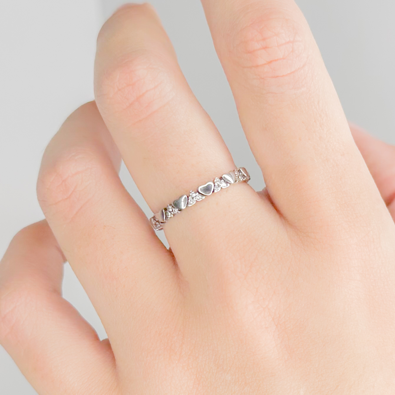 Churumbela corazón y circonias