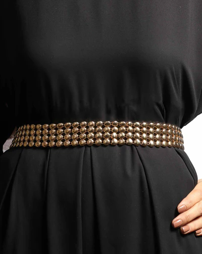 Gold Beaded Waist Belt