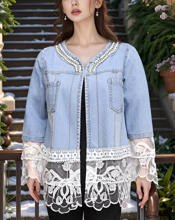 Embellished Denim Jacket