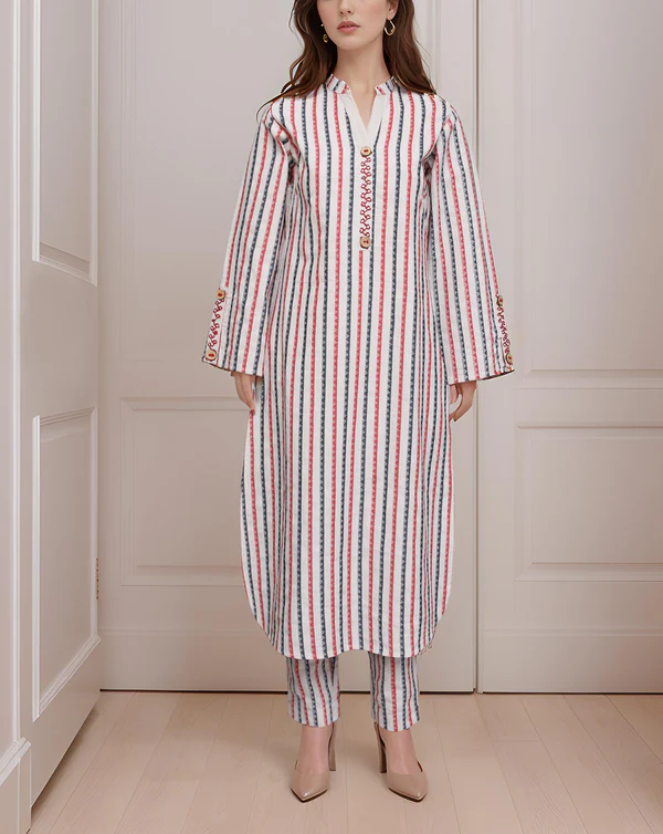 Striped Cotton Kurta