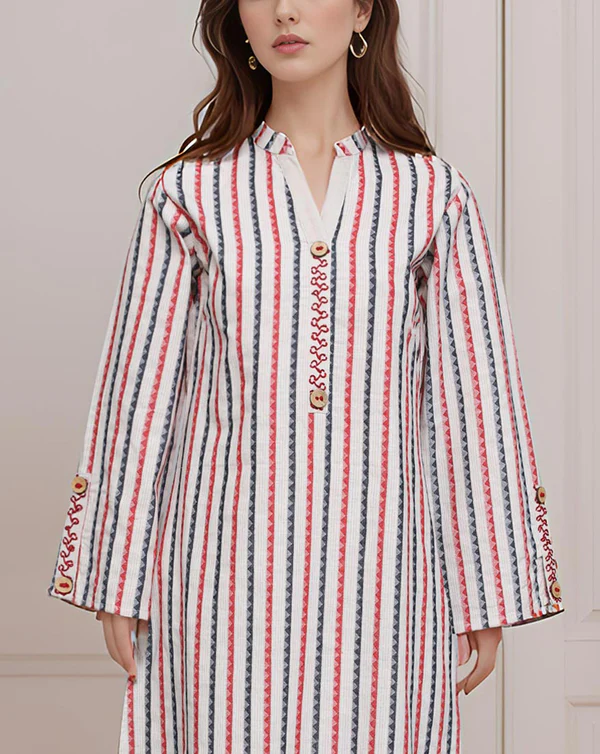 Striped Cotton Kurta