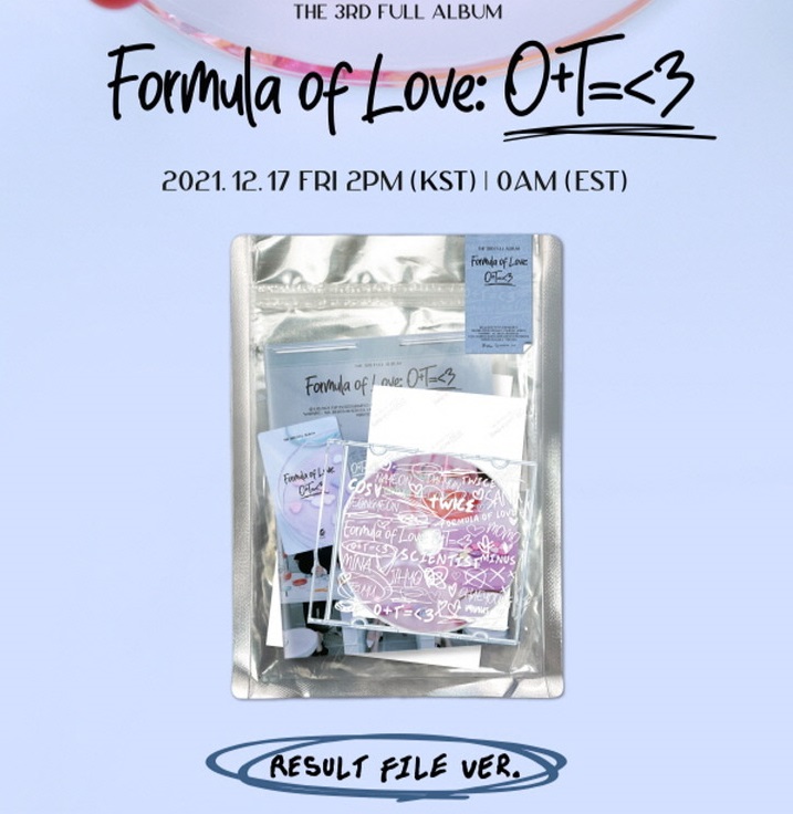 TWICE 3rd Album - Formula of Love
