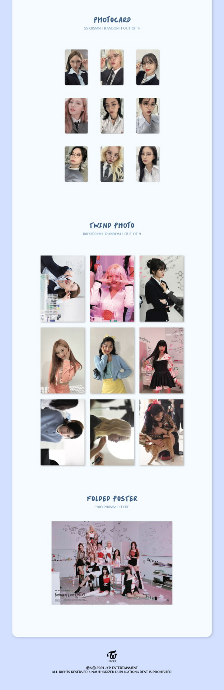 TWICE 3rd Album - Formula of Love