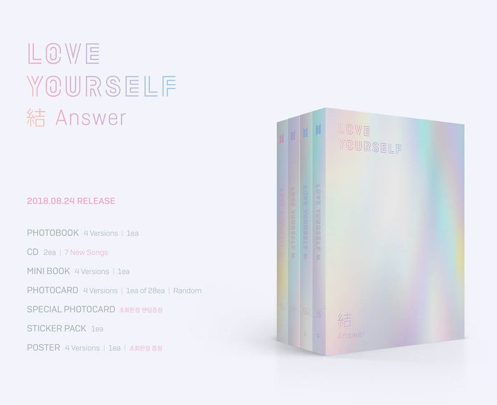 BTS Love Yourself Answer