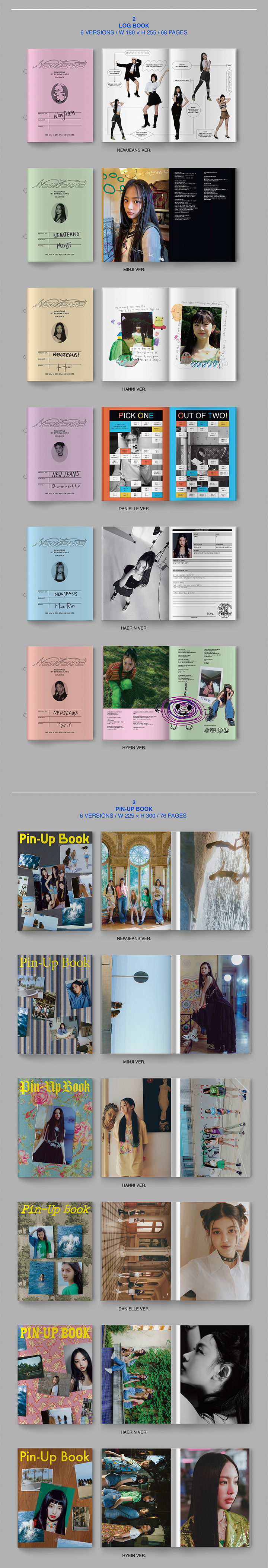 NewJeans 1st EP Album (Bluebook)