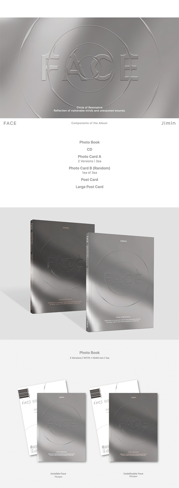 JIMIN Solo Album - FACE