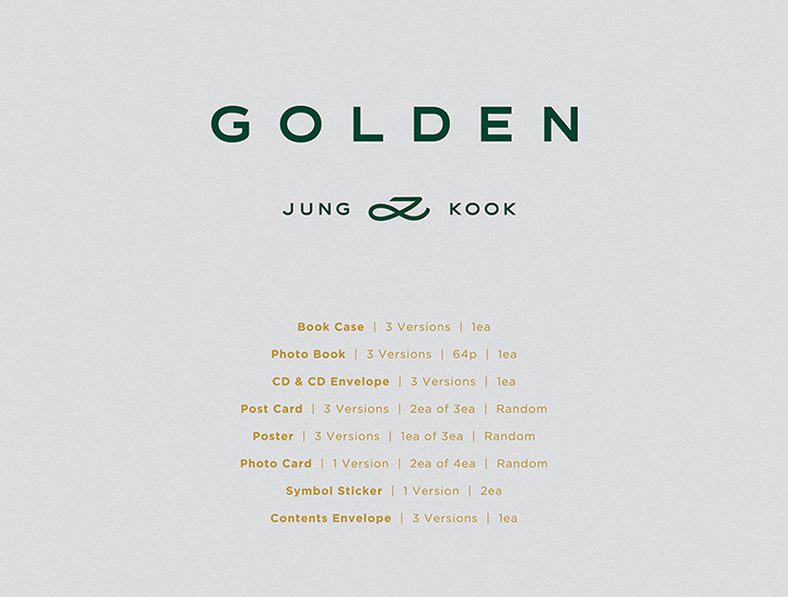 JUNGKOOK SOLO ALBUM - GOLDEN