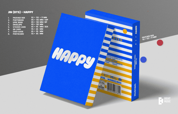 JIN - Happy Weverse Albums Ver.