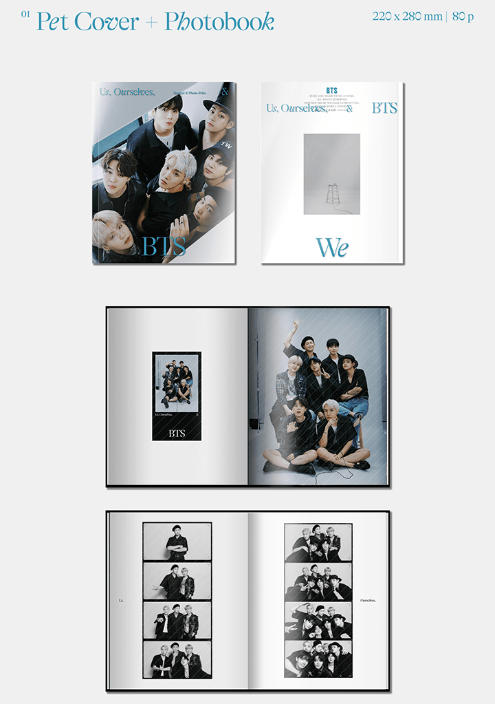 Us Ourselves and BTS WE - Special 8 Photo Folio