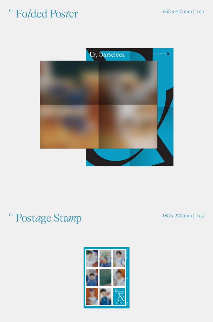 Us Ourselves and BTS WE - Special 8 Photo Folio