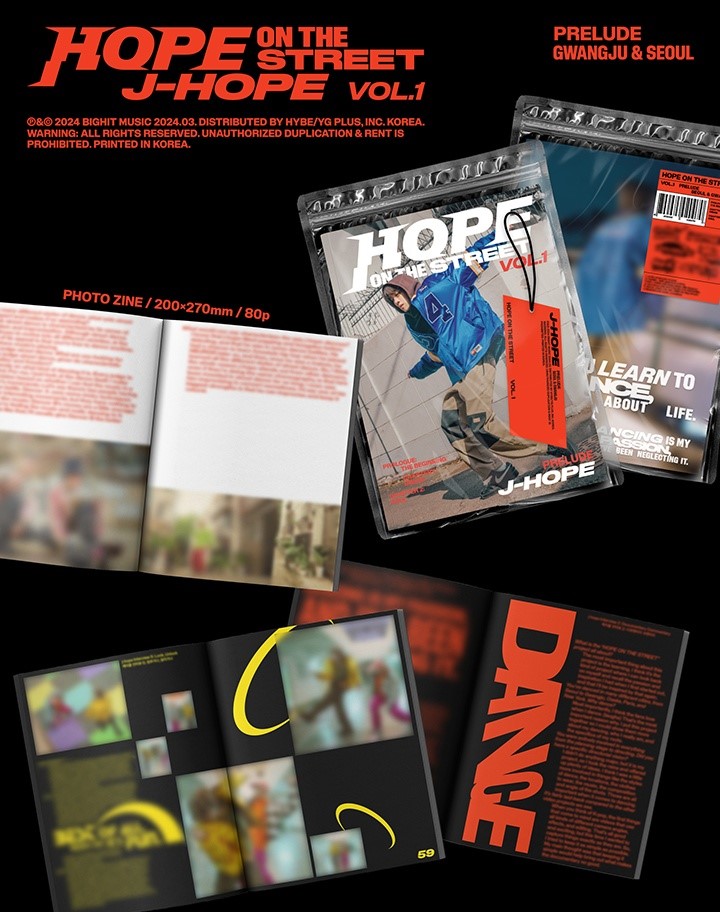 J-Hope Álbum - HOPE ON THE STREET VOL.1