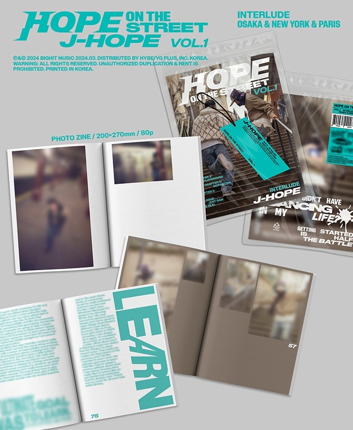J-Hope Álbum - HOPE ON THE STREET VOL.1