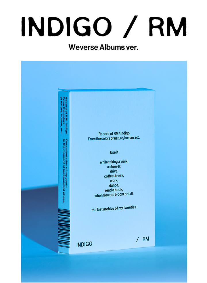 RM Solo Album - Indigo Postcard Edition