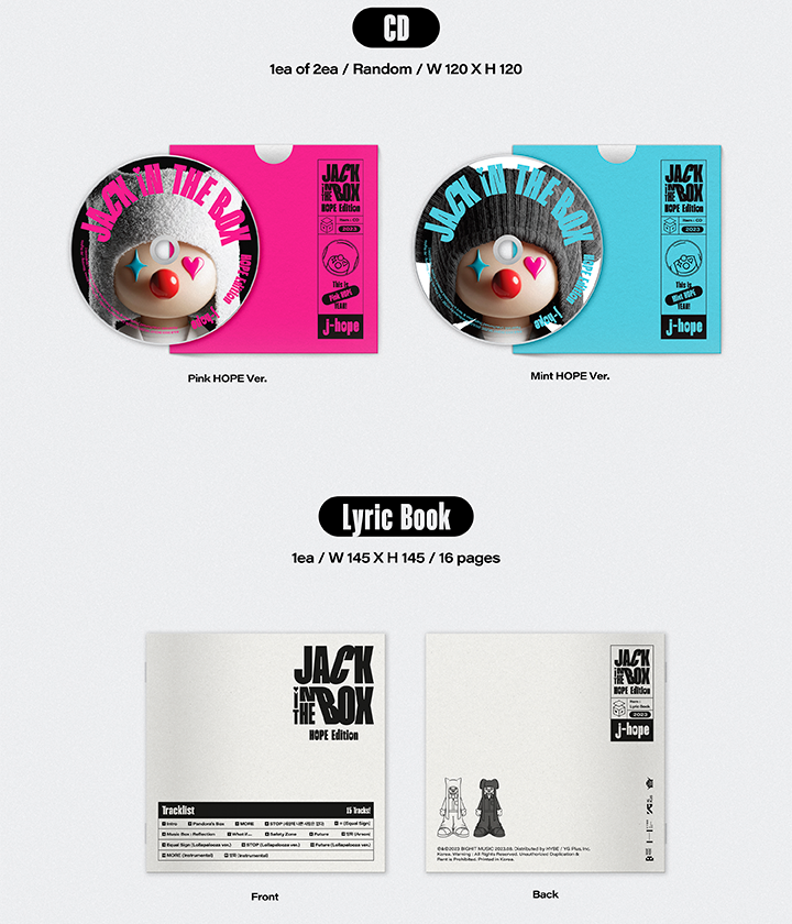 J-HOPE Álbum - Jack In The Box (HOPE Edition)