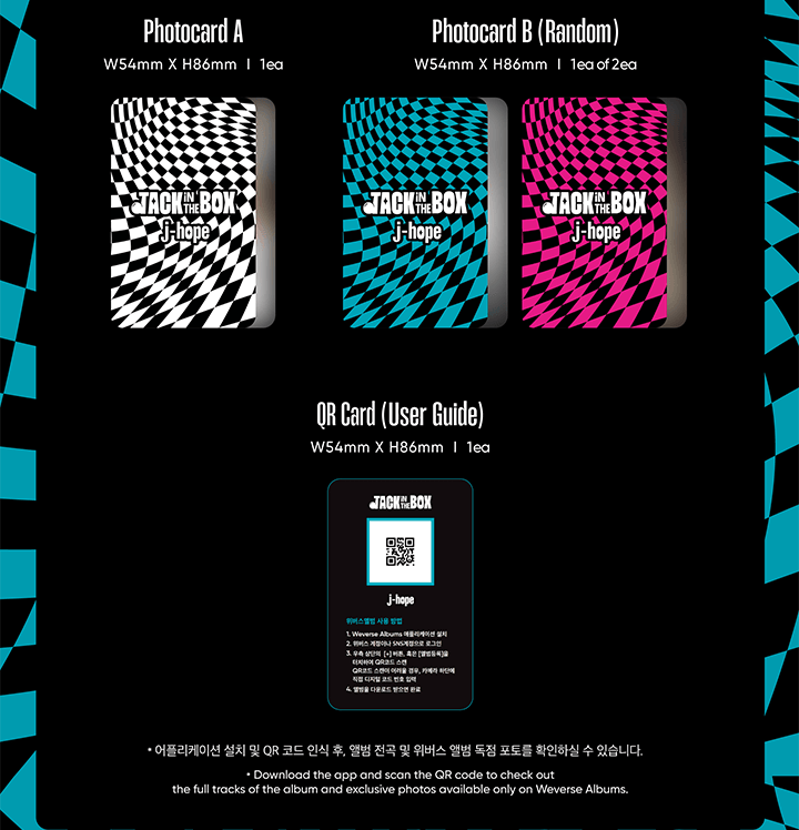 J-HOPE  Álbum - Jack In The Box - Weverse Album