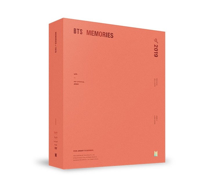 BTS MEMORIES 2019 DVD
