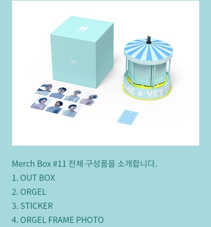 BTS MERCH BOX #11 - CARRUSEL