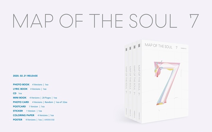 BTS Album - MAP OF THE SOUL : 7
