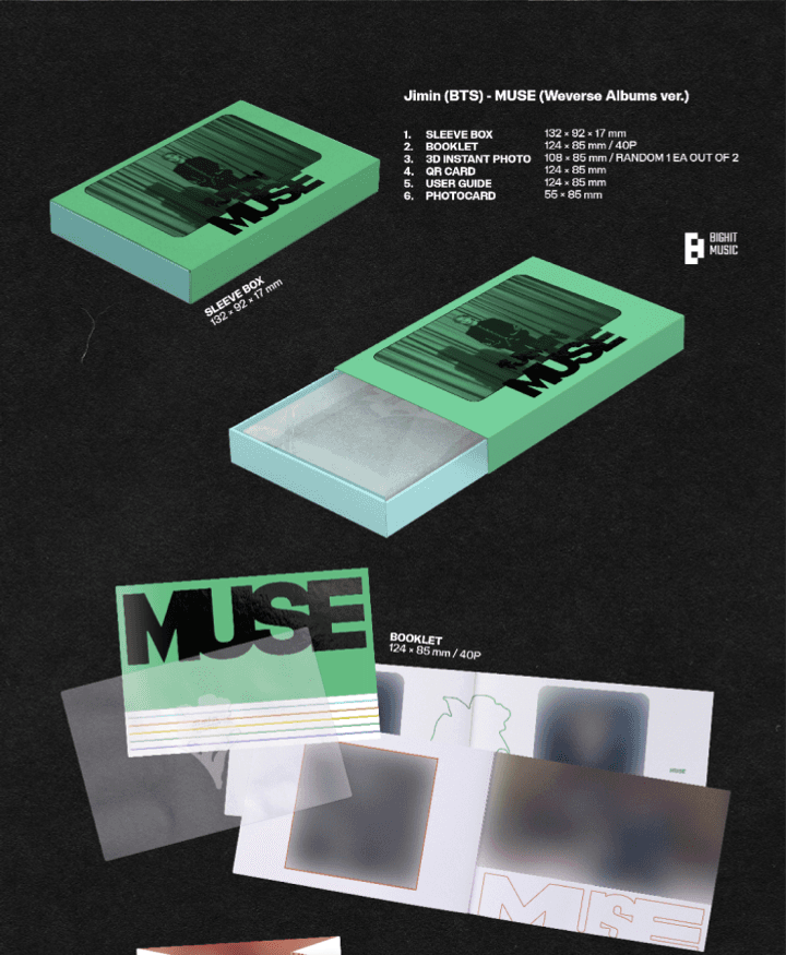 Jimin MUSE - Weverse Albums Ver