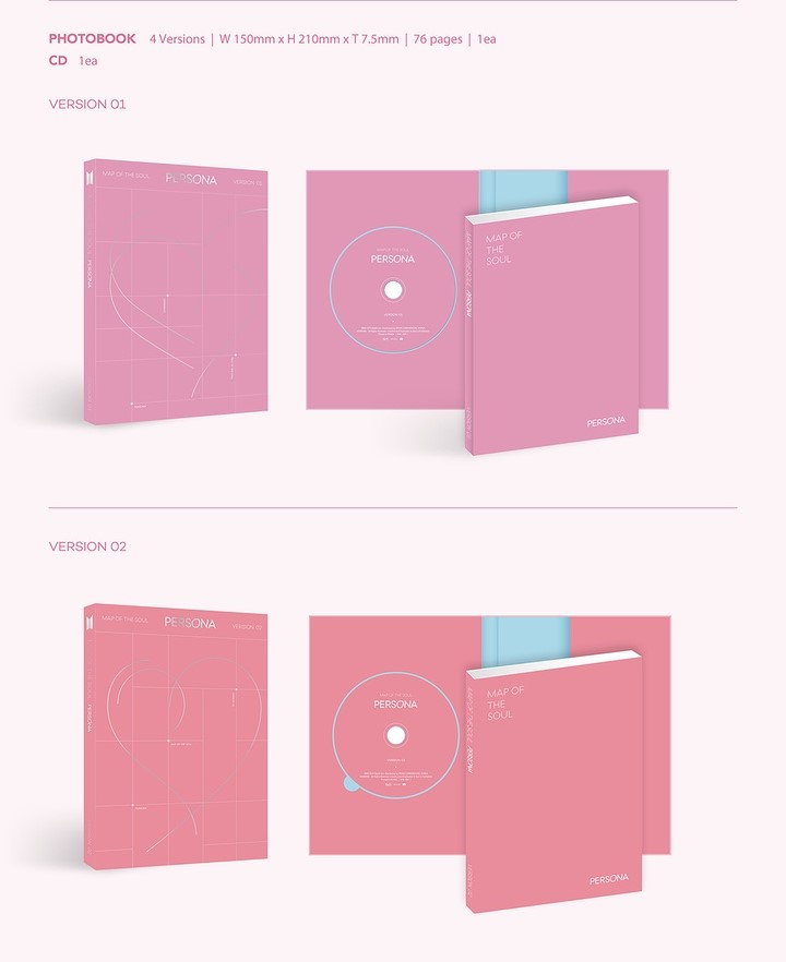BTS Album - MAP OF THE SOUL : PERSONA