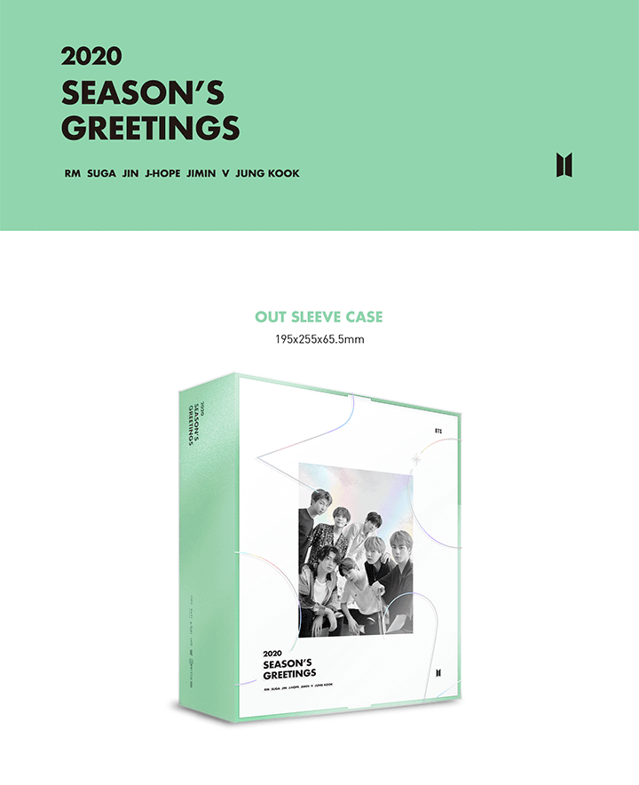 BTS SEASON'S GREETINGS 2020 (Segunda Mano)