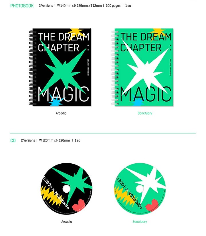 TXT Album - The Dream Chapter : MAGIC
