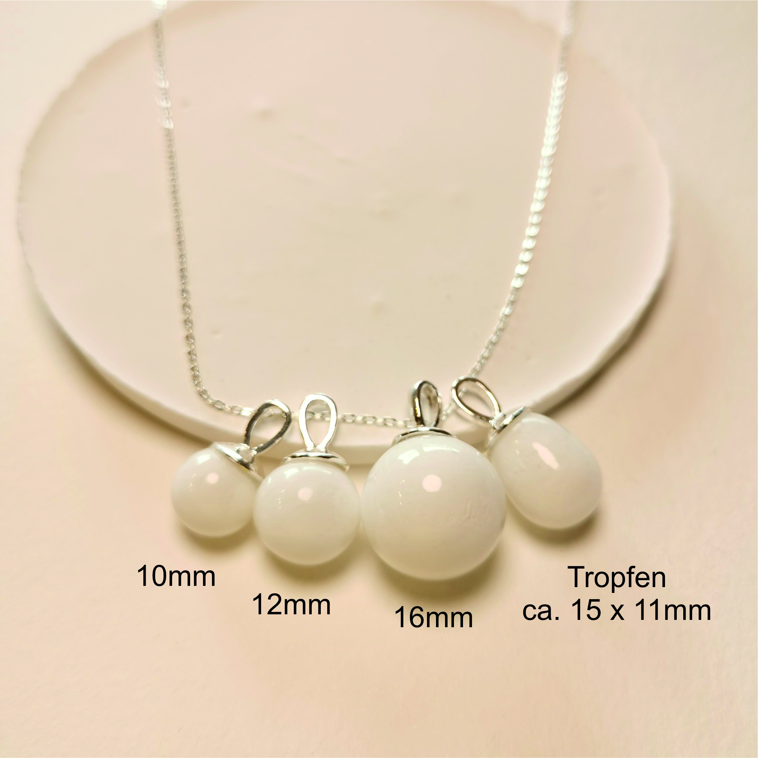 Muttermilchschmuck Perle "Verborgener Schatz" – die wertvolle Erinnerung, die durch Zeit entsteht, Muttermilch Schmuck, Perle aus Muttermilch