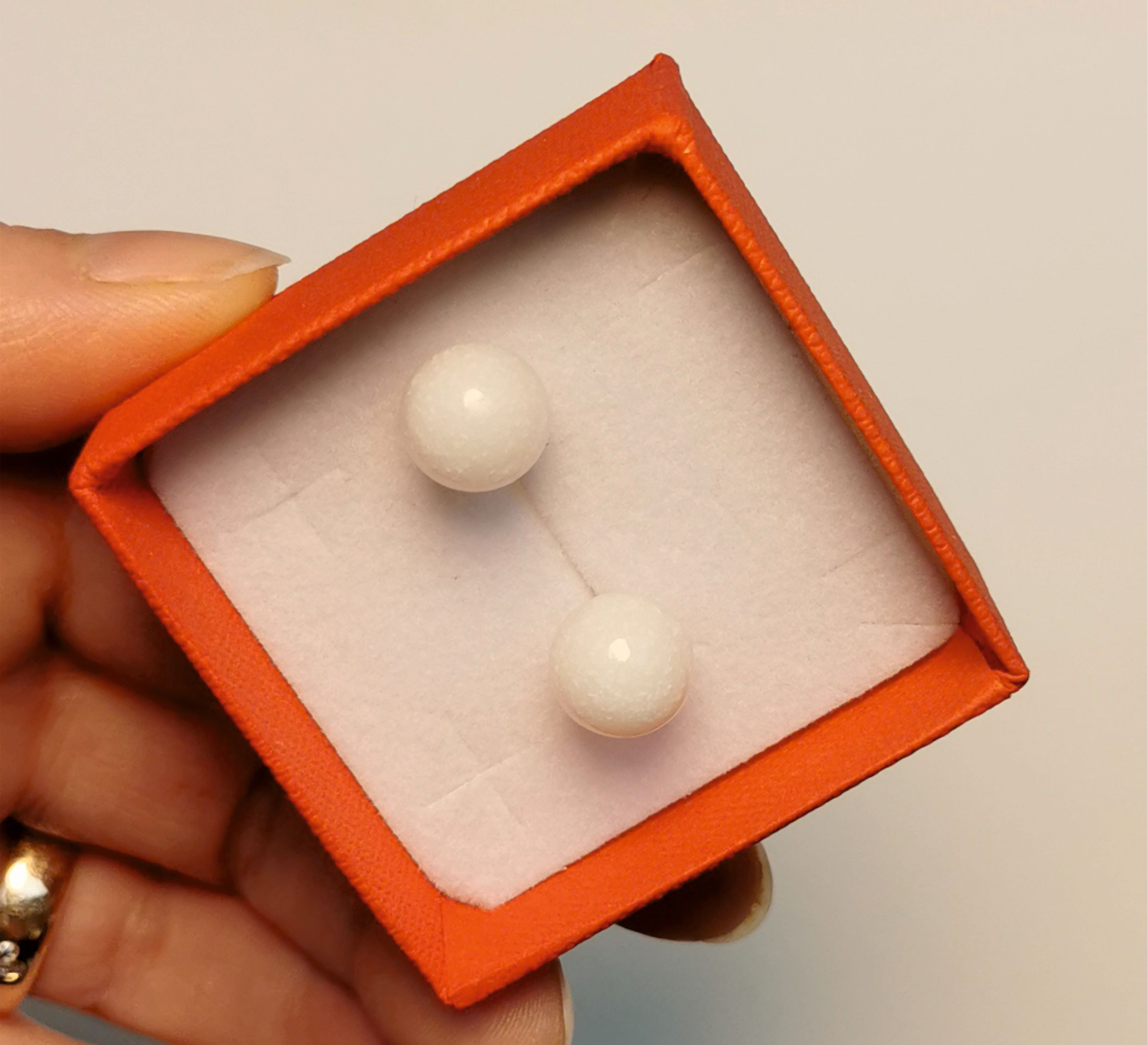 Muttermilchschmuck Perlen Ohrstecker  "Verborgener Schatz" – die wertvolle Erinnerung, die durch Zeit entsteht, Muttermilch Schmuck, Perle aus Muttermilch 