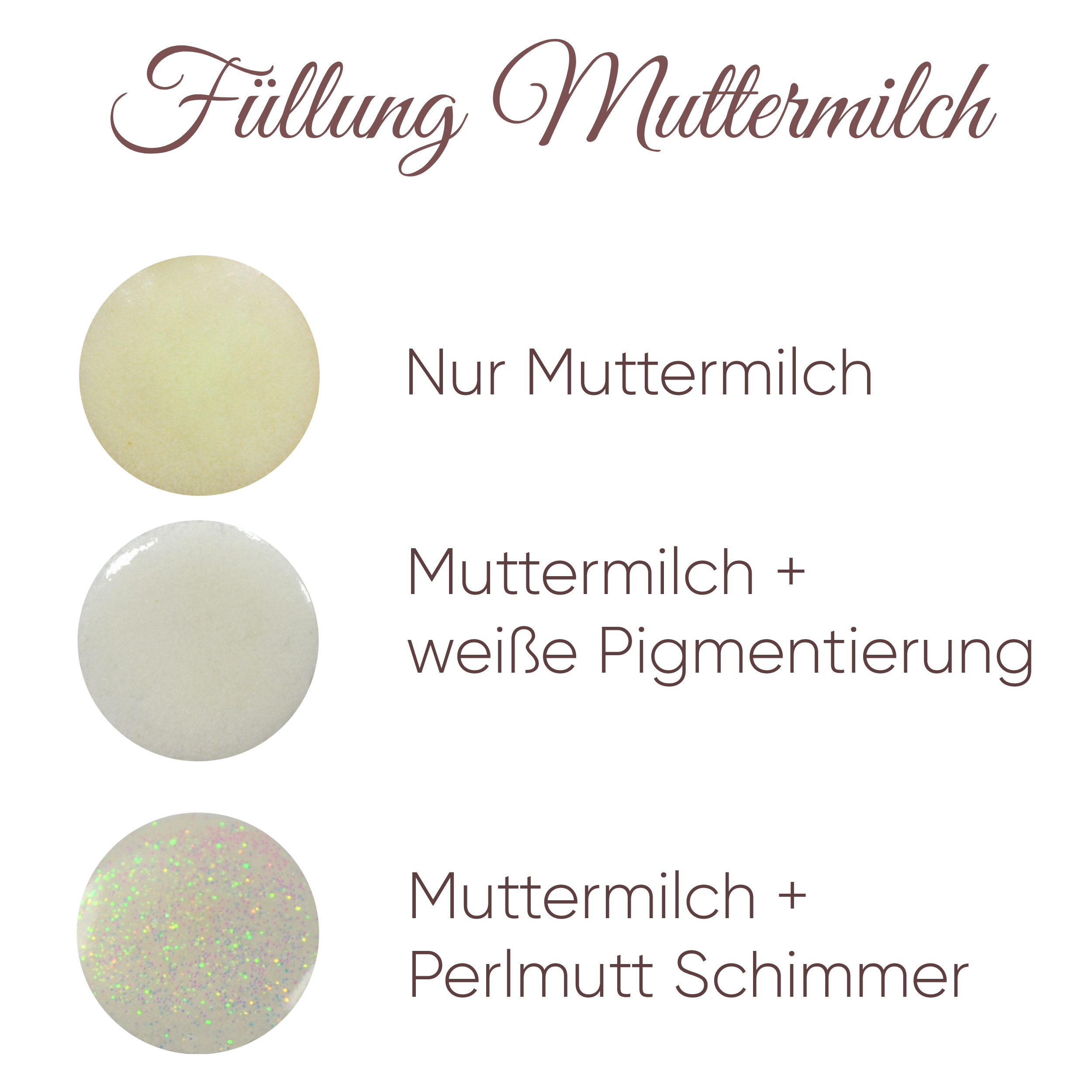 Muttermilchschmuck 10mm Ohrringe "Loving Memories", Muttermilch Schmuck