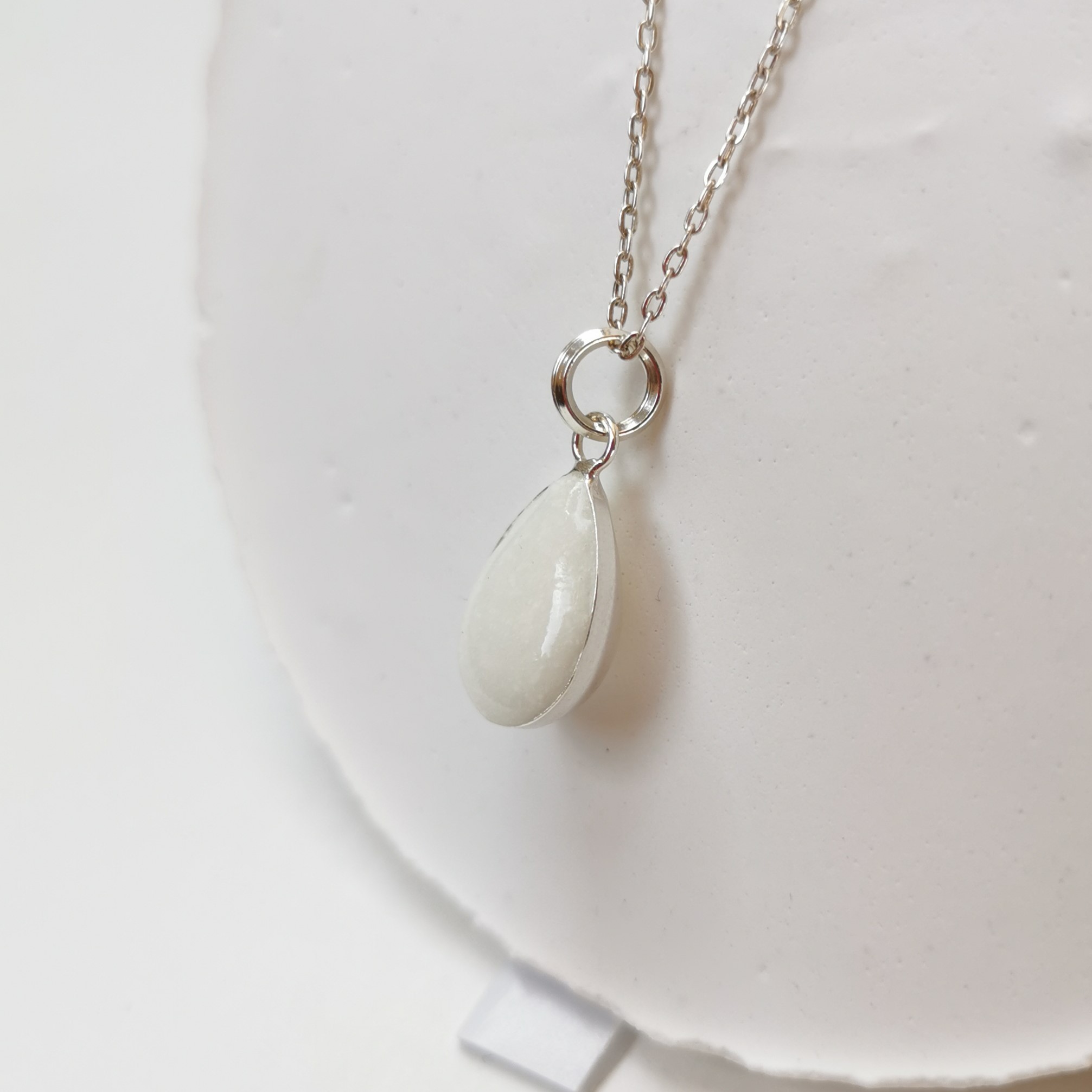 Muttermilchschmuck Tropfenanhänger "Freudenträne"